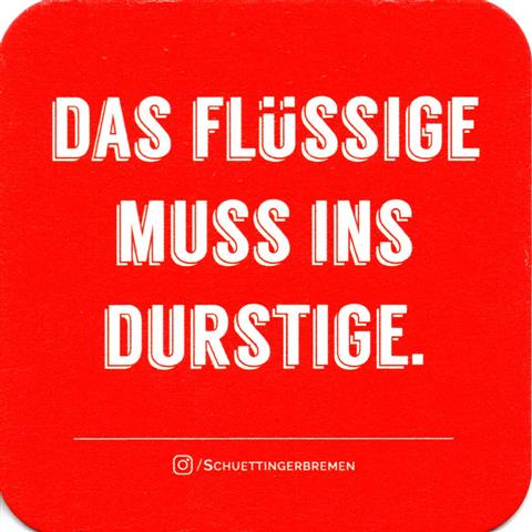 bremen hb-hb sch�ttinger spr�che o r 2b (quad185-das fl�ssige-rot)